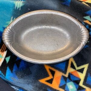 Wilton Armetale Silver Oval Serving Bowl